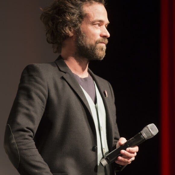 Romain Duris lors de la 30e édition du Festival Premiers Plans d'Angers, France, le 12 janvier 2018. © Laetitia Notarianni/Bestimage