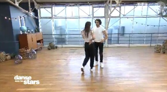Iris Mittenaere et Anthony Colette reprennent les répétitions de "Danse avec les stars 9" - 22 novembre 2018