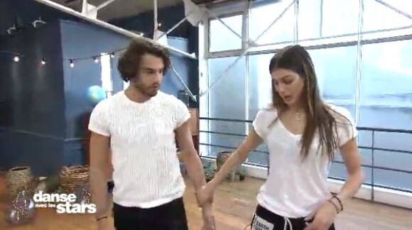 Iris Mittenaere et Anthony Colette reprennent les répétitions de "Danse avec les stars 9" - 22 novembre 2018