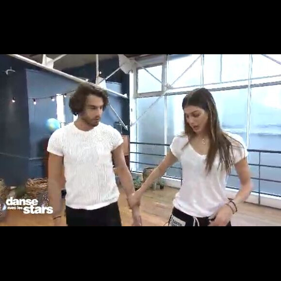 Iris Mittenaere et Anthony Colette reprennent les répétitions de "Danse avec les stars 9" - 22 novembre 2018