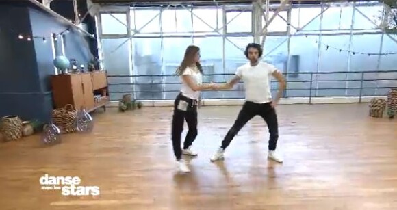 Iris Mittenaere et Anthony Colette reprennent les répétitions de "Danse avec les stars 9" - 22 novembre 2018