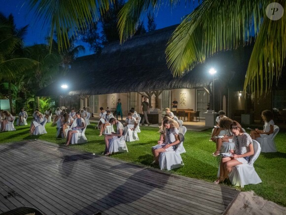 Les candidates au titre de Miss France 2019 ont passé le test de culture générale. Le 24 novembre 2018 à l'île Maurice.
