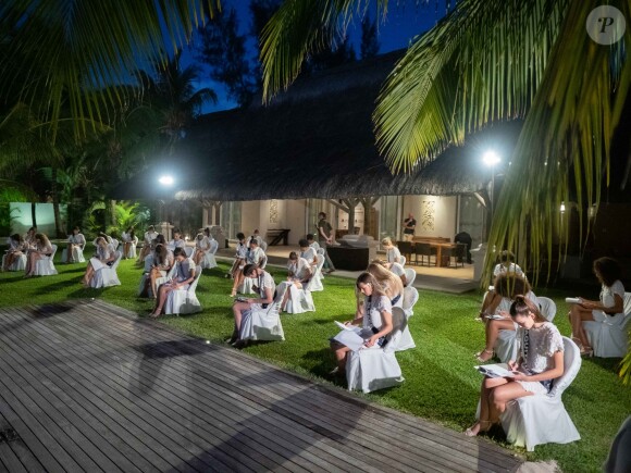 Les candidates au titre de Miss France 2019 ont passé le test de culture générale. Le 24 novembre 2018 à l'île Maurice.