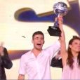 Clément Rémiens sacré grand gagnant de "Danse avec les stars 9" sur TF1, le 1er décembre 2018.