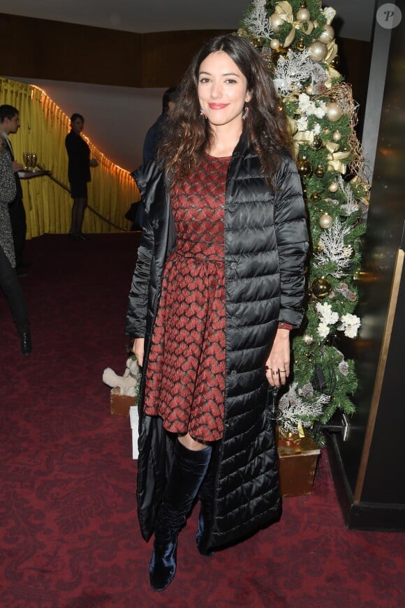 Vanessa Guide lors de l'inauguration du chalet éphémère "Les Neiges Courchevel" sur la terrasse de l'hôtel Barrière Le Fouquet's à Paris, France, le 26 novembre 2018. © Coadic Guirec/Bestimage