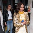 Mel C (Melanie Chisholm), Mel B (Melanie Brown) - Les Spice Girls quittent leur hôtel et se rendent sur les studios de la BBC Radio 2 à Londres le 7 novembre 2018.