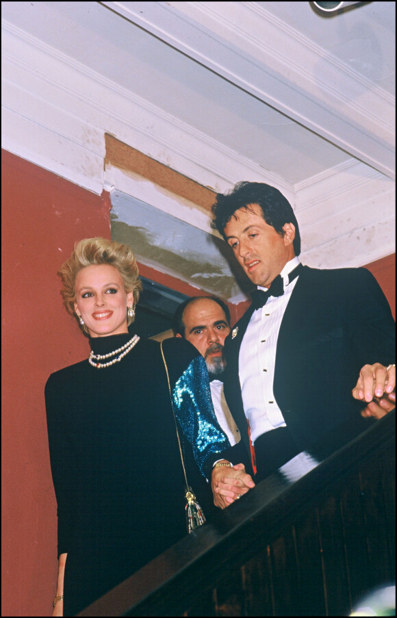 Sylvester Stallone et Brigitte Nielsen en 1986