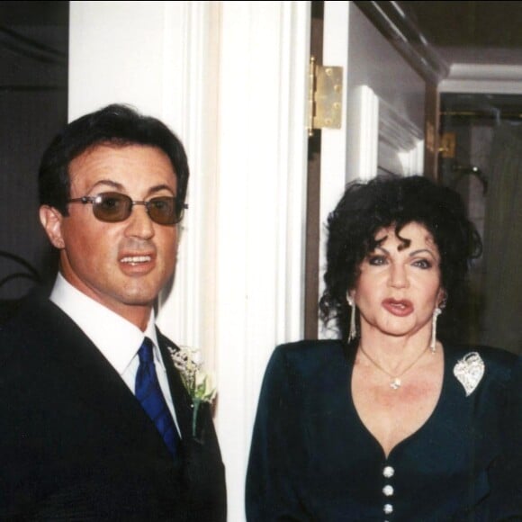 Sylvester Stallone et sa mère Jackie en 1998