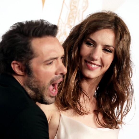 Nicolas Bedos et sa compagne Doria Tillier - Photocall lors de la 43ème cérémonie des Cesar à la salle Pleyel à Paris, le 2 mars 2018. © Dominique Jacovides - Olivier Borde / Bestimage