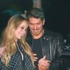 Mariah Carey et son compagnon Bryan Tanaka ont dîné au restaurant à Malibu le 16 janvier 2018.