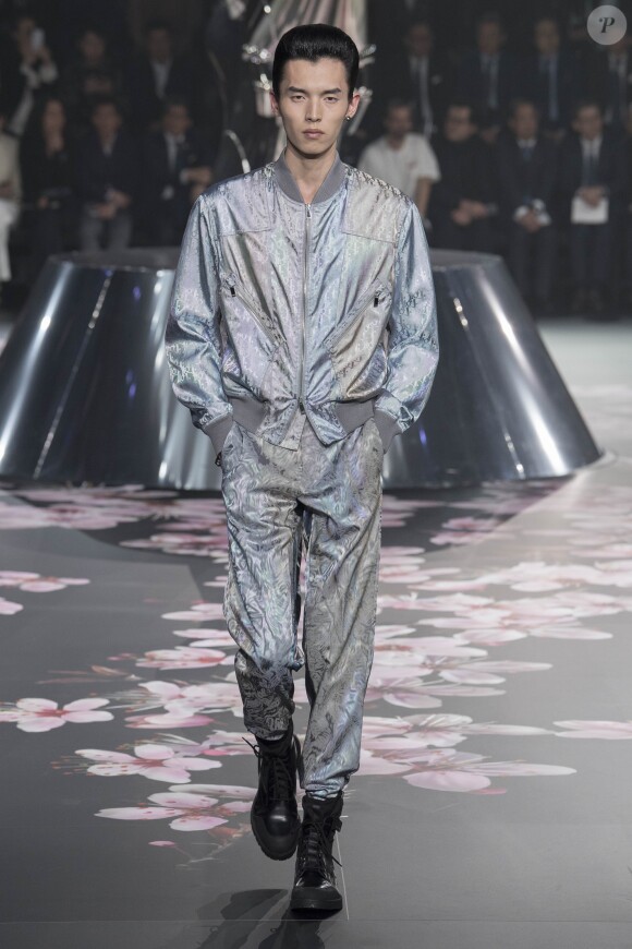 Défilé Dior Homme (pré-collection automne 2019) à Tokyo. Le 30 novembre 2018.