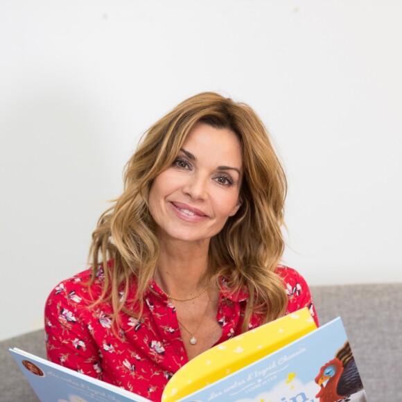 Exclusif - Rendez vous avec Ingrid Chauvin à l'occasion de son interview donnée pour Pure People dans les locaux de Webedia à Levallois Perret, à l'occasion de la sortie de son livre "Le vilain petit canard". Le 22 novembre 2018 © Tiziano Da Silva / Bestimage  Exclusive - No Web No Blog pour Belgique et Suisse22/11/2018 - Levallois Perret