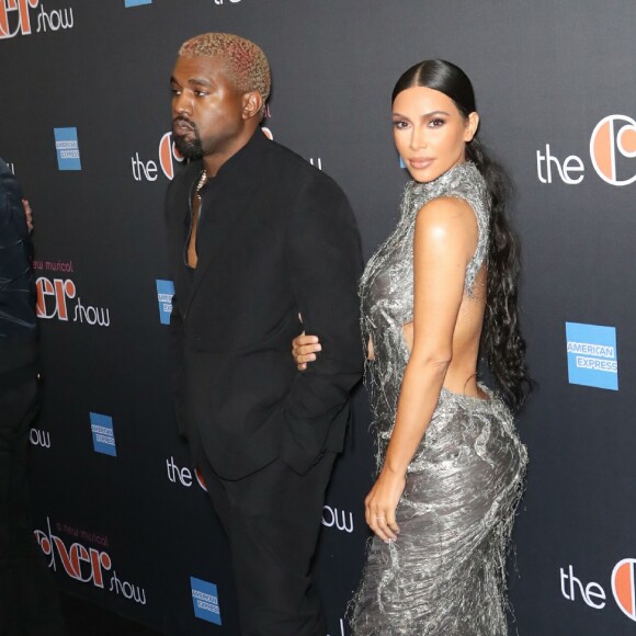 Kim Kardashian et son mari Kanye West - Première représentation du spectacle "The Cher Show" à Broadway. New York, le 3 décembre 2018.