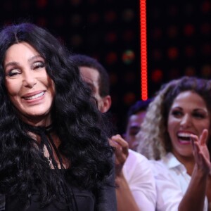 Final de la première représentation du spectacle "The Cher Show" à Broadway. New York, le 3 décembre 2018.