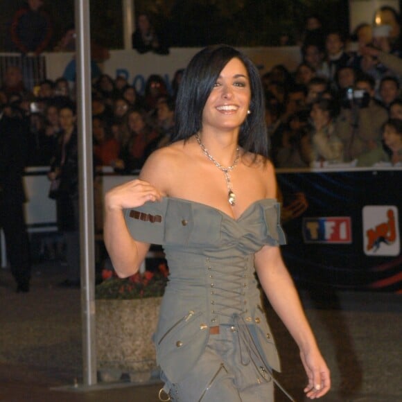 Jenifer aux NRJ Music Awards à Cannes, le 19 janvier 2003.