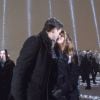 Le premier Justin Trudeau, accompagné de sa femme Sophie Gregoire Trudeau, a participé à une cérémonie d'hommage aux victimes de l'Ecole Polytechnique, le 6 décembre 2018 à Montréal.
