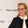 Meryl Streep à la première de 'Final Portrait' au musée Solomon R. Guggenheim à New York, le 22 mars 2018.