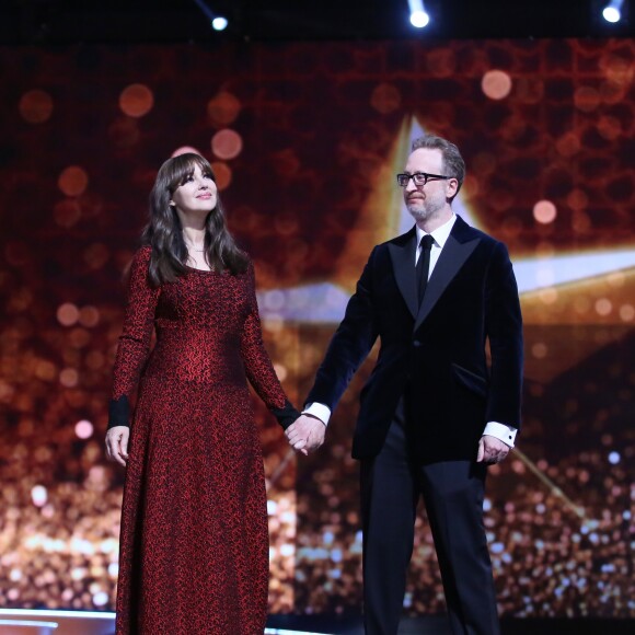 Monica Bellucci, James Gray (président du jury) lors de la cérémonie de clôture du 17ème festival du film de Marrakech (FIFM 2018) le 8 décembre 2018. © Denis Guignebourg / Bestimage