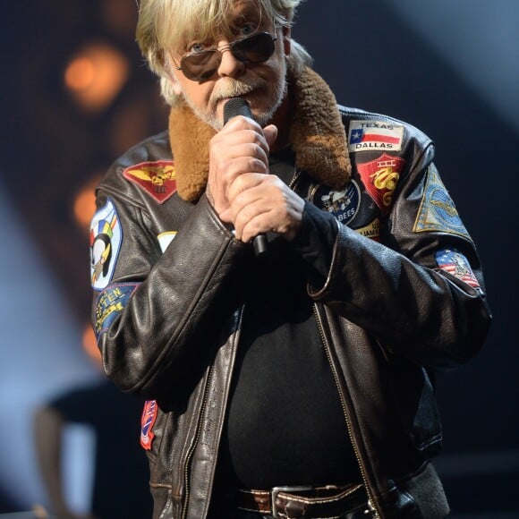 Le chanteur Renaud (Prix spécial de la Sacem) - Grand Prix Sacem 2018 à la salle Pleyel à Paris, le 10 décembre 2018. © Veeren/Bestimage