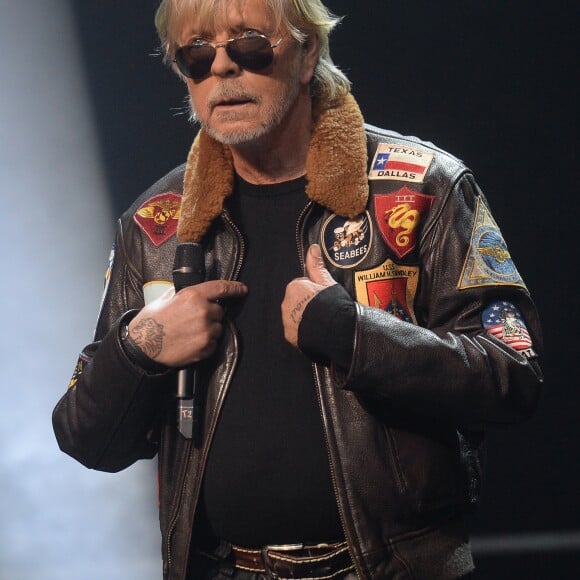 Le chanteur Renaud (Prix spécial de la Sacem) - Grand Prix Sacem 2018 à la salle Pleyel à Paris, le 10 décembre 2018. © Veeren/Bestimage