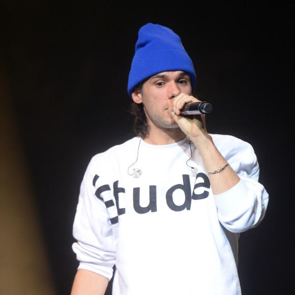 Orelsan (Prix Rolf Marbot de la chanson de l'année pour le titre "Basique") - Grand Prix Sacem 2018 à la salle Pleyel à Paris, le 10 décembre 2018. © Veeren/Bestimage