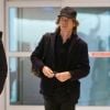 Exclusif - Mick jagger arrive pour prendre un vol à l'aéroport JFK de New York le 23 septembre 2018.