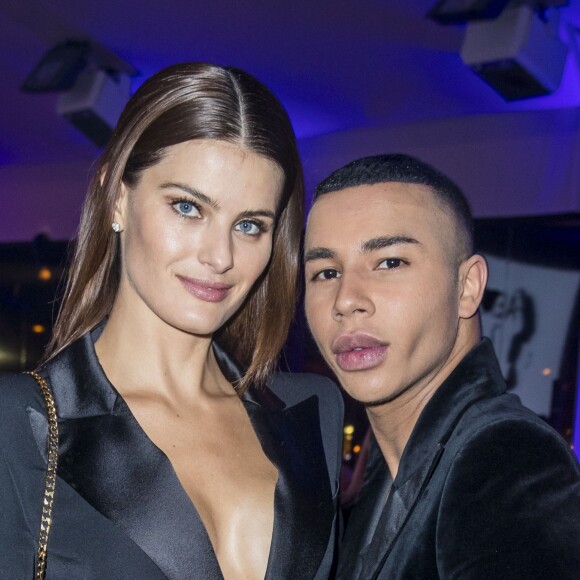 Olivier Rousteing et guest - Dîner de gala de l'association AEM (Un Avenir pour les Enfants du Monde) au bénéfice des enfants du Rwanda organisée par B.Djian au Pavillon Ledoyen à Paris, France, le 11 décembre 2018. Chaque année avant les fêtes, B.Djian mobilise la mode le temps d’un dîner caritatif au profit des enfants du Rwanda. La directrice de la rédaction de Numéro Magazine associe à la cause de l’association AEM, les grandes maisons de couture française. © Olivier Borde/Bestimage  (No Web No Blog pour la Belgique et la Suisse) Celebs attending the Annual Charity Dinner hosted by the AEM Association Children of the World for Rwanda at Pavillon Ledoyen in Paris, France on December 11, 2018.11/12/2018 - Paris