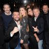 Exclusif - Jean-Roch, Vincent Desagnat, Arnaud Ducret et sa compagne Claire Francisci, Franck Dubosc et sa femme Danièle, Arthur et Jérôme Commandeur - 40e anniversaire d'Arnaud Ducret à La Gioia à Paris le 9 décembre 2018 © Rachid Bellak/Bestimage