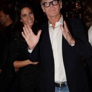 Exclusif - Franck Dubosc et son épouse Danièle - 40e anniversaire d'Arnaud Ducret à La Gioia à Paris le 9 décembre 2018 © Rachid Bellak/Bestimage