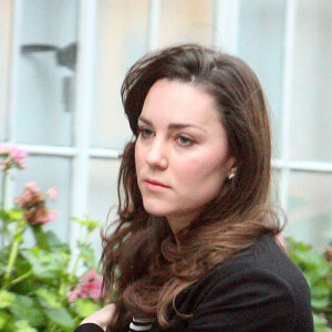 Kate Middlton à Londres en janvier 2007.