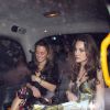 Kate Middleton et sa soeur Pippa en soirée à Londres en janvier 2007.