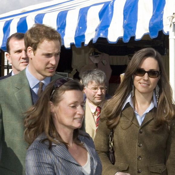 Kate Middleton et le prince William peu de temps avant leur brève rupture à Londres, en mars 2007.