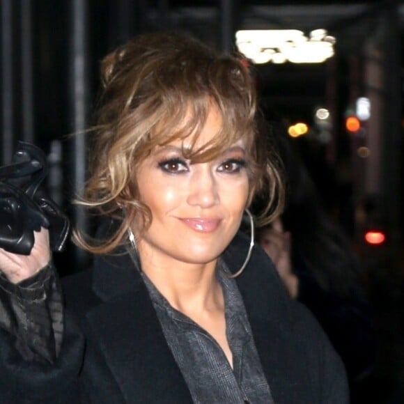 Jennifer Lopez au Palace Hotel à New York, le 12 décembre 2018