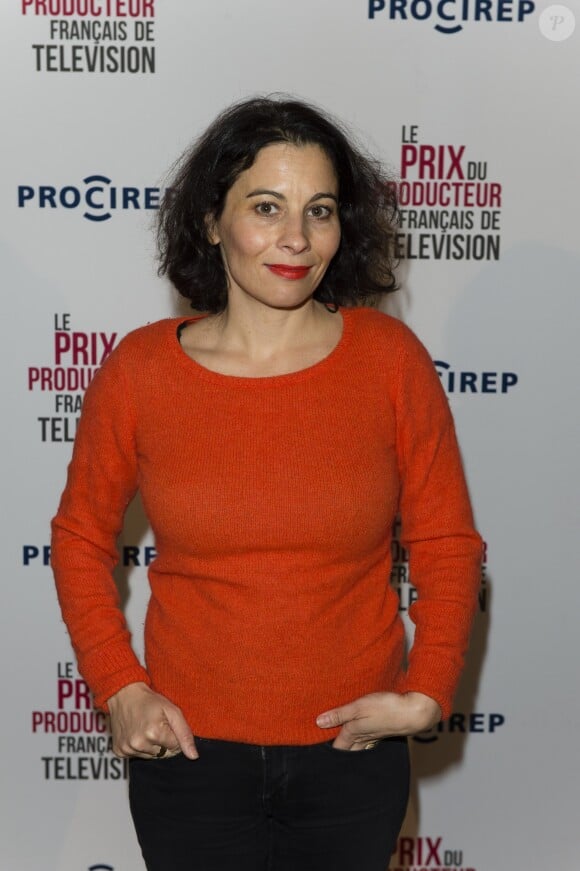 Cécile Rebboah - 24ème édition du Prix du Producteur Français de Télévision au Trianon à Paris, le 26 mars 2018. Pierre Perusseau/Bestimage