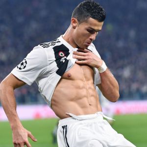 Cristiano Ronaldo lors du match Juventus de Turin -Manchester United à l'Allianz Stadium de Turin, le 7 novembre 2018.