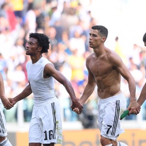 Cristiano Ronaldo après le match Juventus de Turin Juventus - Sassuolo à Turin, le 16 septembre 2018.