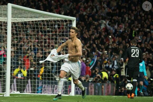 Cristiano Ronaldo lors du match Real Madrid - Juventus de Turin le 11 avril 2018.