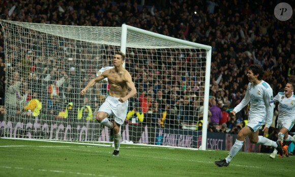 Cristiano Ronaldo lors du match Real Madrid - Juventus de Turin le 11 avril 2018.