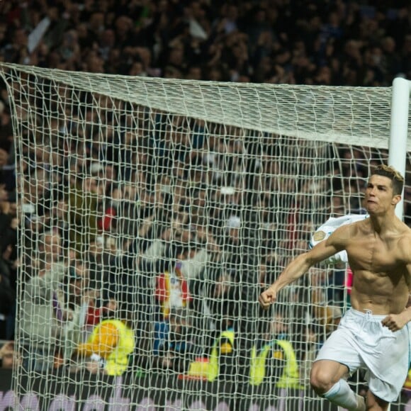 Cristiano Ronaldo lors du match Real Madrid - Juventus de Turin le 11 avril 2018.