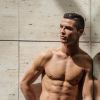 Cristiano Ronaldo pose pour sa marque de sous-vêtements CR7 Underwear. Photo postée sur Instagram le 29 mars 2018. 