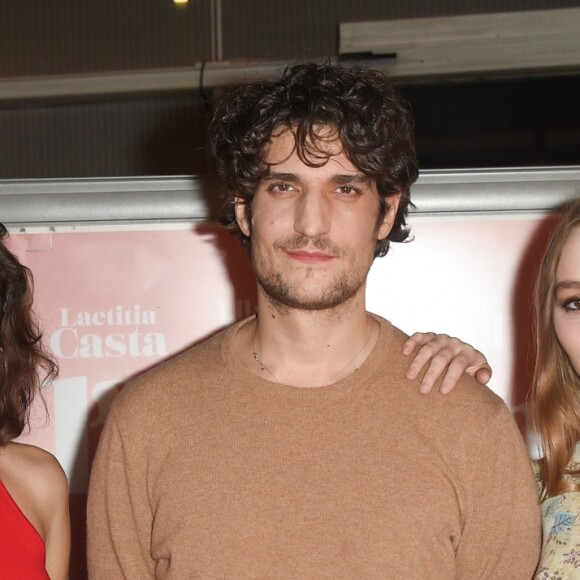 Laetitia Casta, Louis Garrel et Lily-Rose Depp - Avant-première du film "L'Homme fidèle" au cinéma MK2 Bibliothèque à Paris, le 17 décembre 2018. © Coadic Guirec/Bestimage