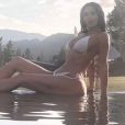 Kim Kardashian en bikini sur Instagram le 20 juillet 2018.