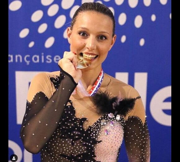 Ludivine Malle sacrée championne de France 2018 de roller artistique en juillet 2018.