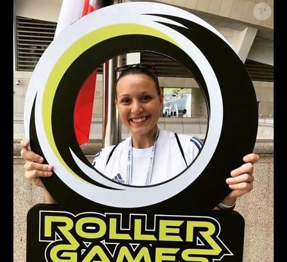 Ludivine Malle pour les Roller Games en Chine le 25 septembre 2017