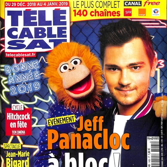 Magazine "Télé Câble Sat", en kiosques le 24 décembre 2018.