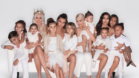Les Kardashian : North, Stormi et leurs cousins, stars de la carte de Noël