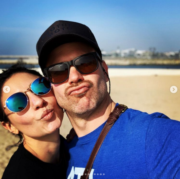 Matthew Davis a demandé sa compagne Kiley Casciano en mariage le 23 décembre 2018 et l'a épousée trois heures plus tard ! Photo Instagram du 25 décembre 2018.