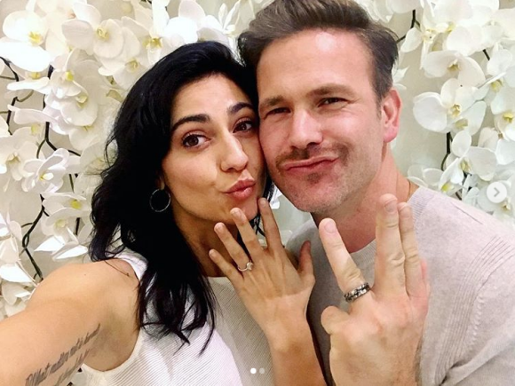 Matthew Davis a demandé sa compagne Kiley Casciano en mariage le 23 décembre 2018 et l'a épousée trois heures plus tard ! Photo Instagram du grand jour...