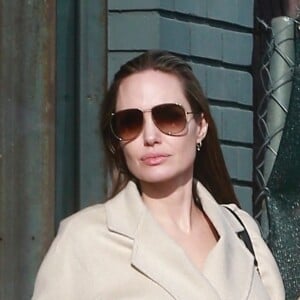 Exclusif - Angelina Jolie passe du bon temps avec son fils Pax à Santa Monica le 22 décembre 2018.