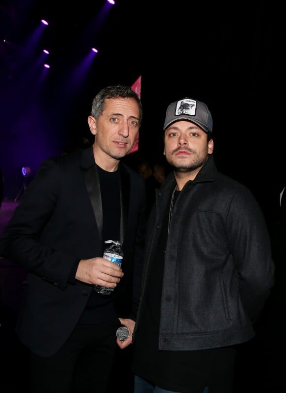 Exclusif - Gad Elmaleh et Kev Adams - Grande soirée solidarité de l'Appel national pour la tsédaka, autour du parrain Gad Elmaleh, au palais des Congrés à Paris, le 17 décembre 2018. © Dominique Jacovides/Bestimage